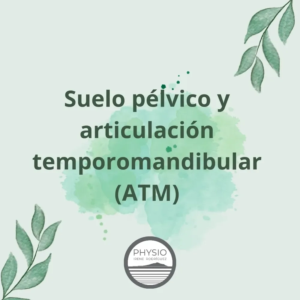 Conexión entre la mandíbula y el suelo pélvico
