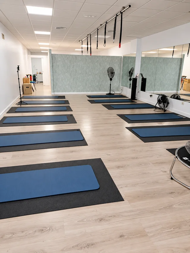 Sala para clases y ejercicio terapéutico del centro